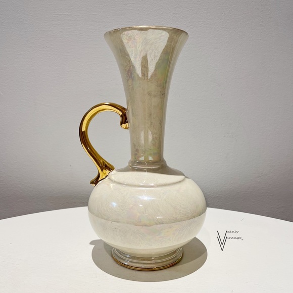 Pearl China Co Dining Vtg 5s Pearl China Co 22kt Gold Trimmed Pitcher Poshmark